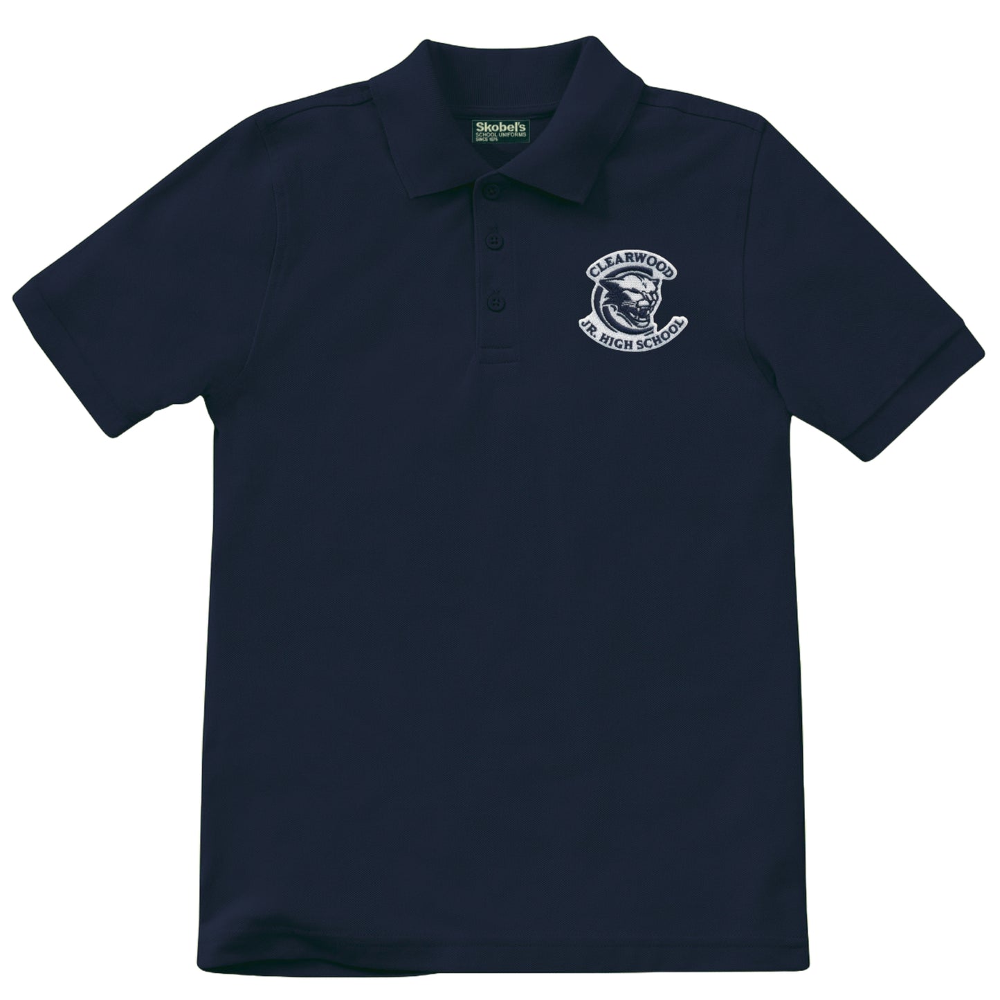 Clearwood Junior High Polo - Navy
