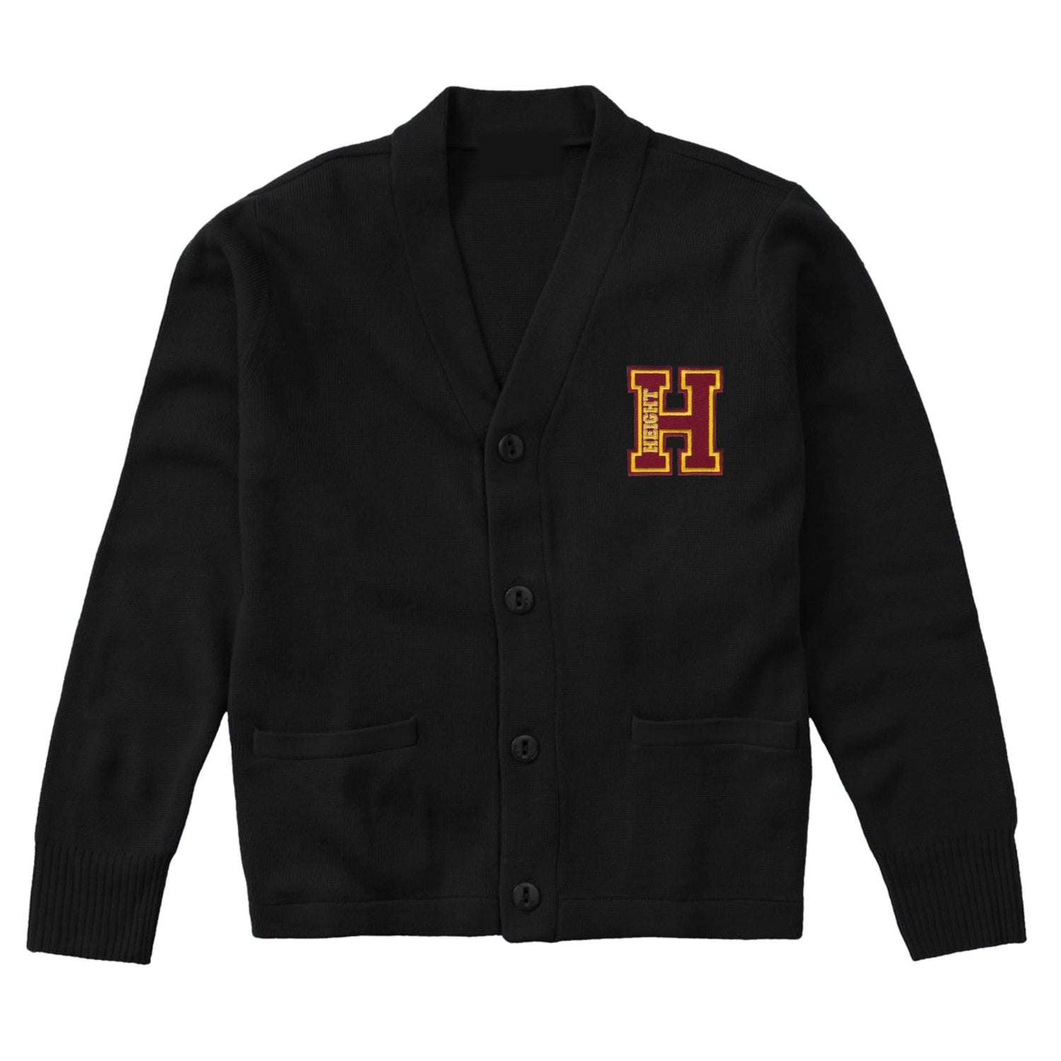 Dorothy Height Charter School Cardigan - Black