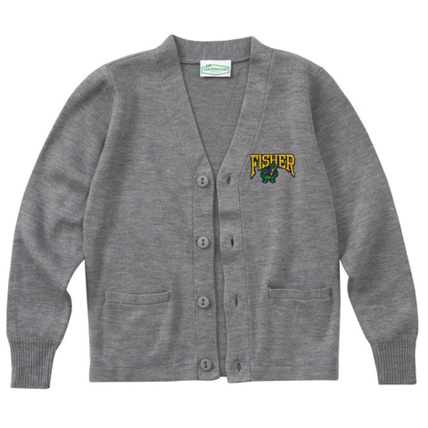 Fisher Cardigan - Grey - All Grades