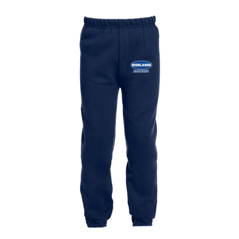 Highlands Christian School Sweatpant - Navy - 5th-8th Grades