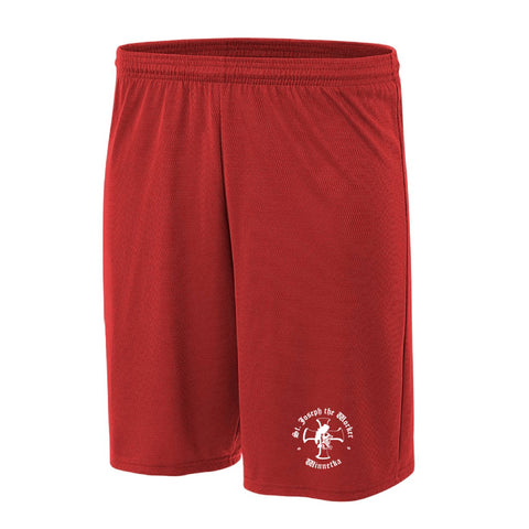 St. Joseph The Worker School PE Short - Red