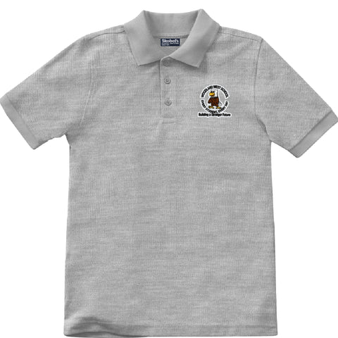 Woodland West Elementary Grey Polo - 6th - 8th Grades