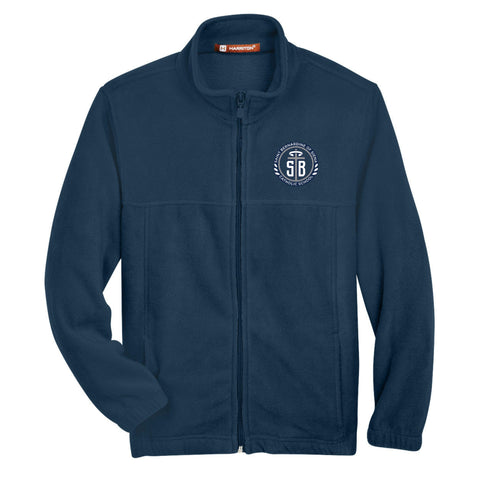 St. Bernardine Of Siena Fleece Jacket - Navy