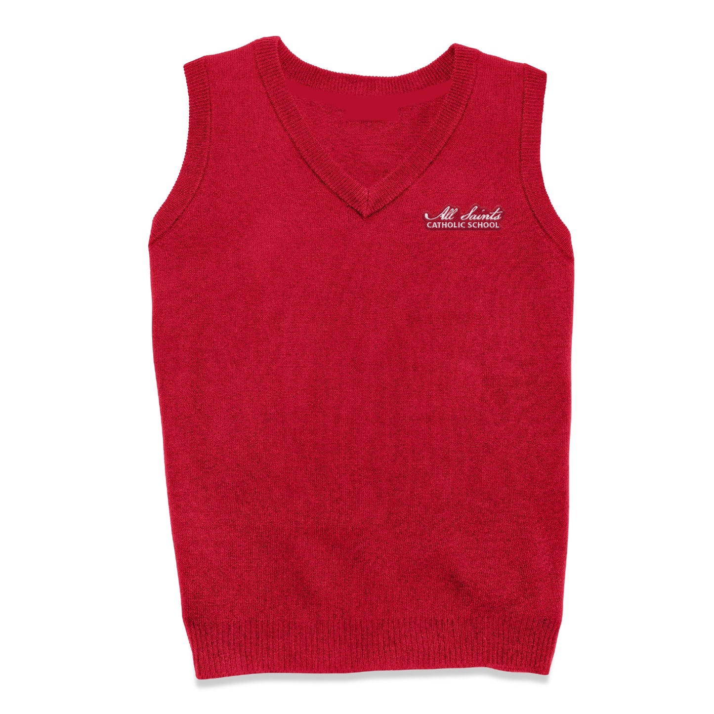 All Saints School - Puyallup Pullover Vest - Red