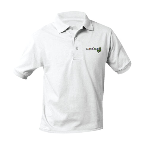 Meadows Arts and Technology Elementary School Jersey Polo - White