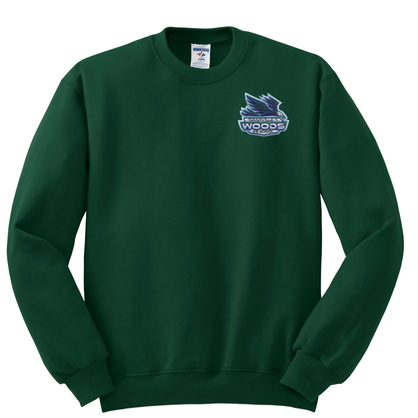 GT Woods Crew Sweatshirt - Dark Green - All Grades