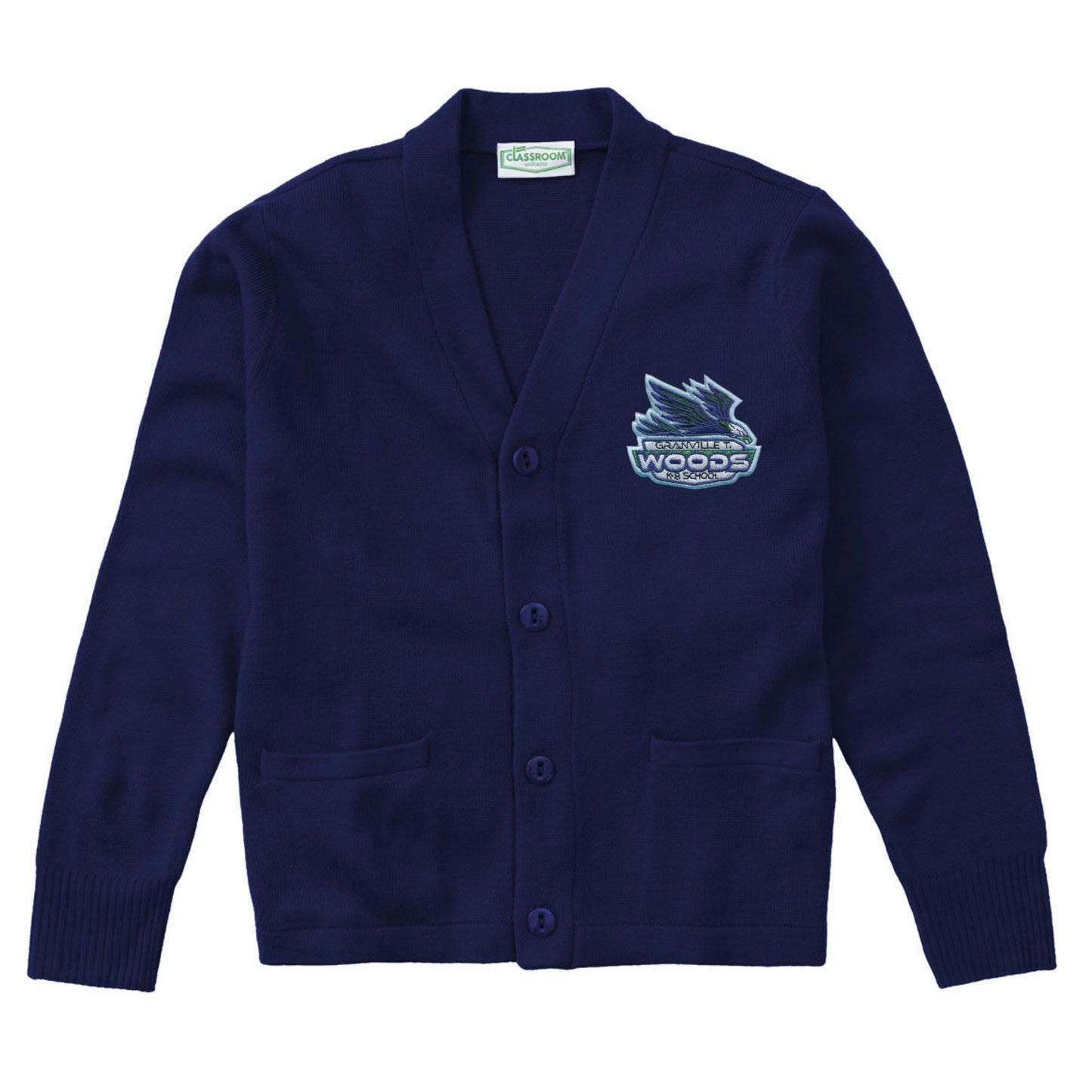 GT Woods Cardigan - Navy - All Grades