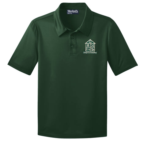 George Cox Dryfit Polo - Dark Green - All Grades