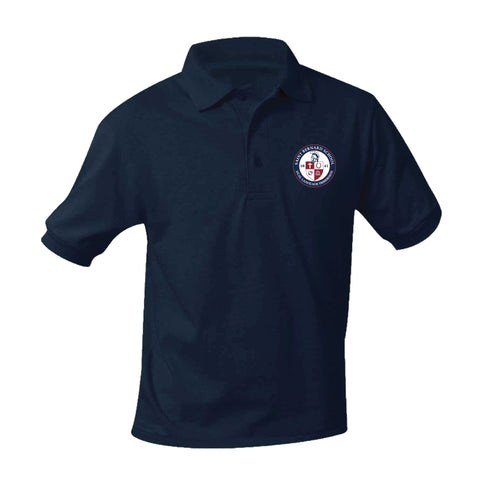 St. Bernard School Jersey Polo - Navy