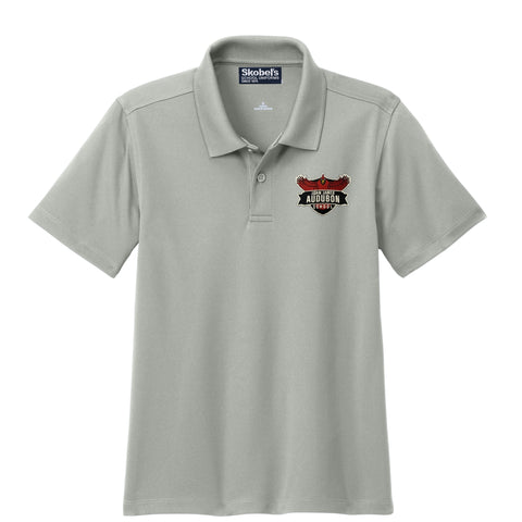 JJ Audubon Dryfit Polo - Gray - 5th-7th Grades