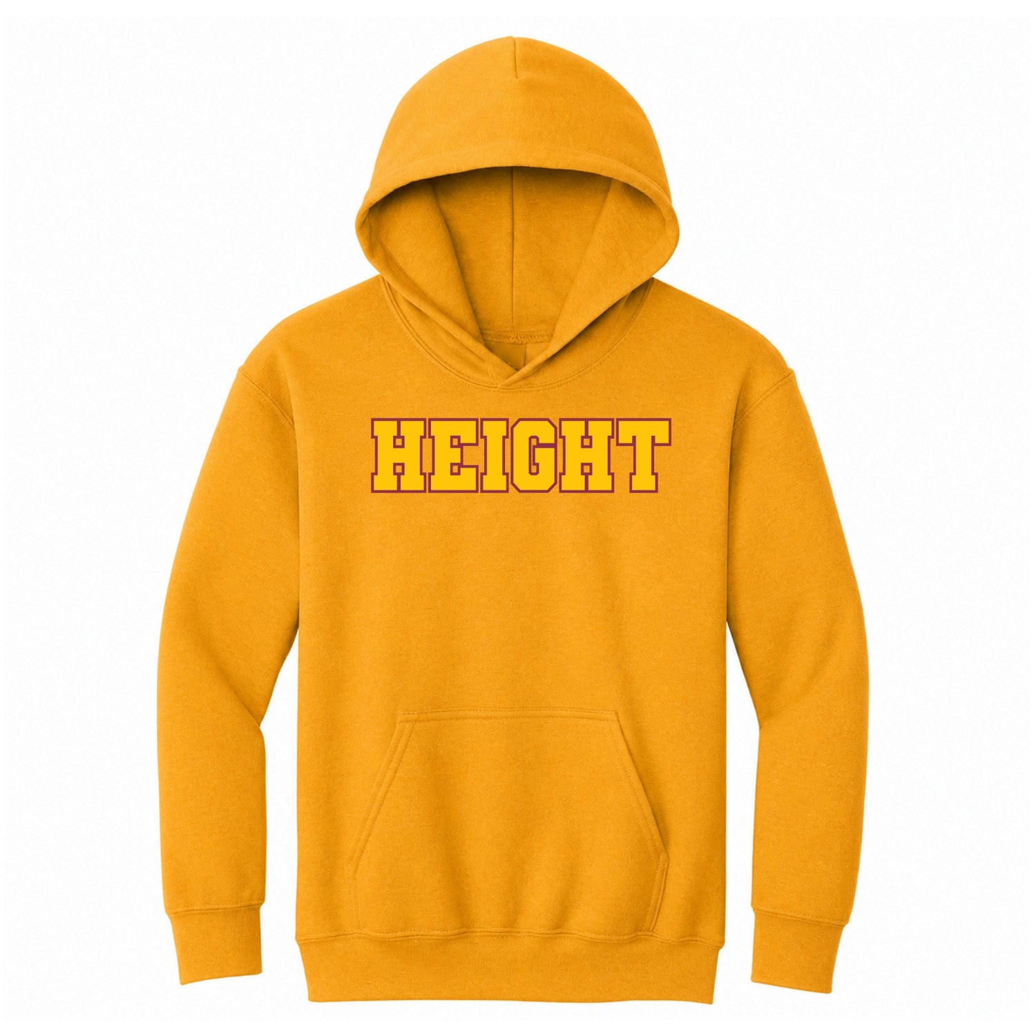 Dorothy Height Charter School Hooded Sweatshirt - Gold - COMING SOON