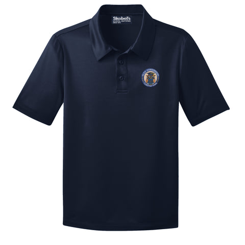 Walter Schneckenburger Elementary Navy Dryfit Polo - 1st-5th Grades