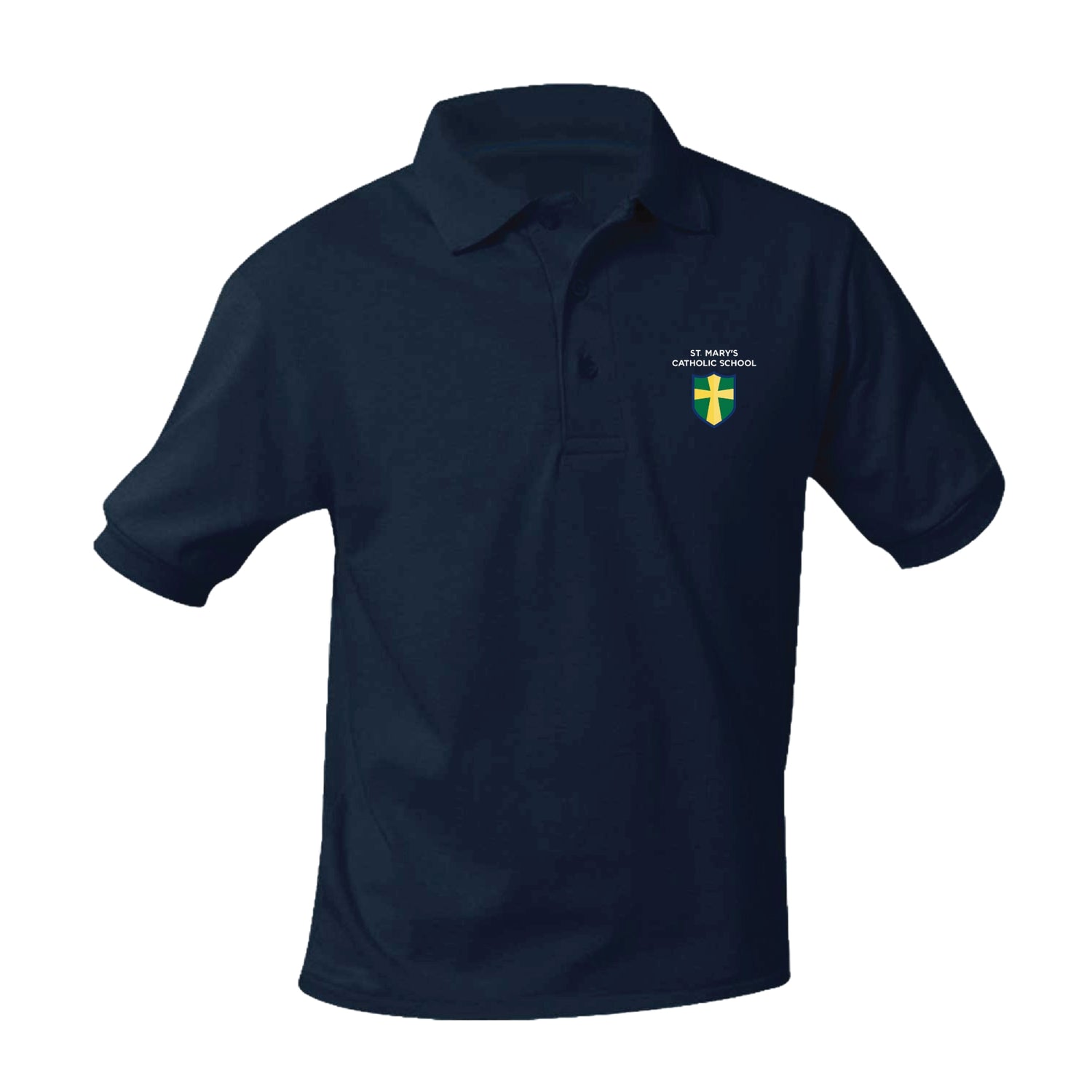 St. Mary's Catholic School Jersey Polo - Navy