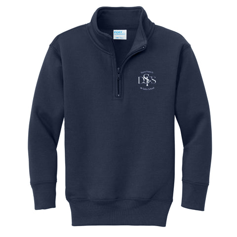 St. Francis De Sales School 1/4 Zip Sweatshirt - Navy