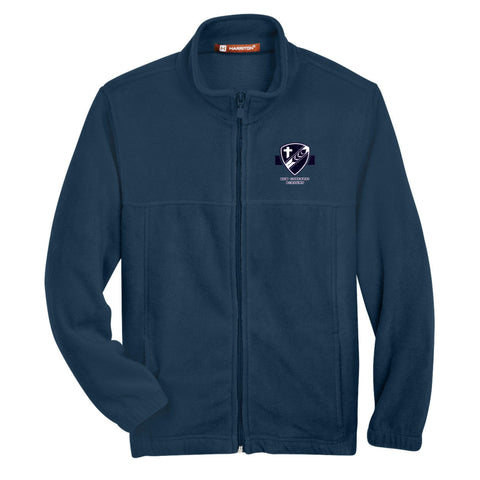 New Covenant Academy Fleece Jacket - Navy