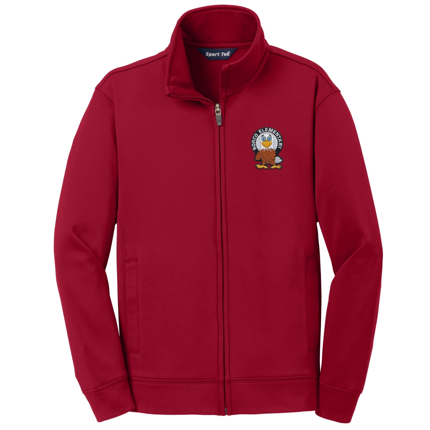 Norco Elementary School Light Jacket - Red