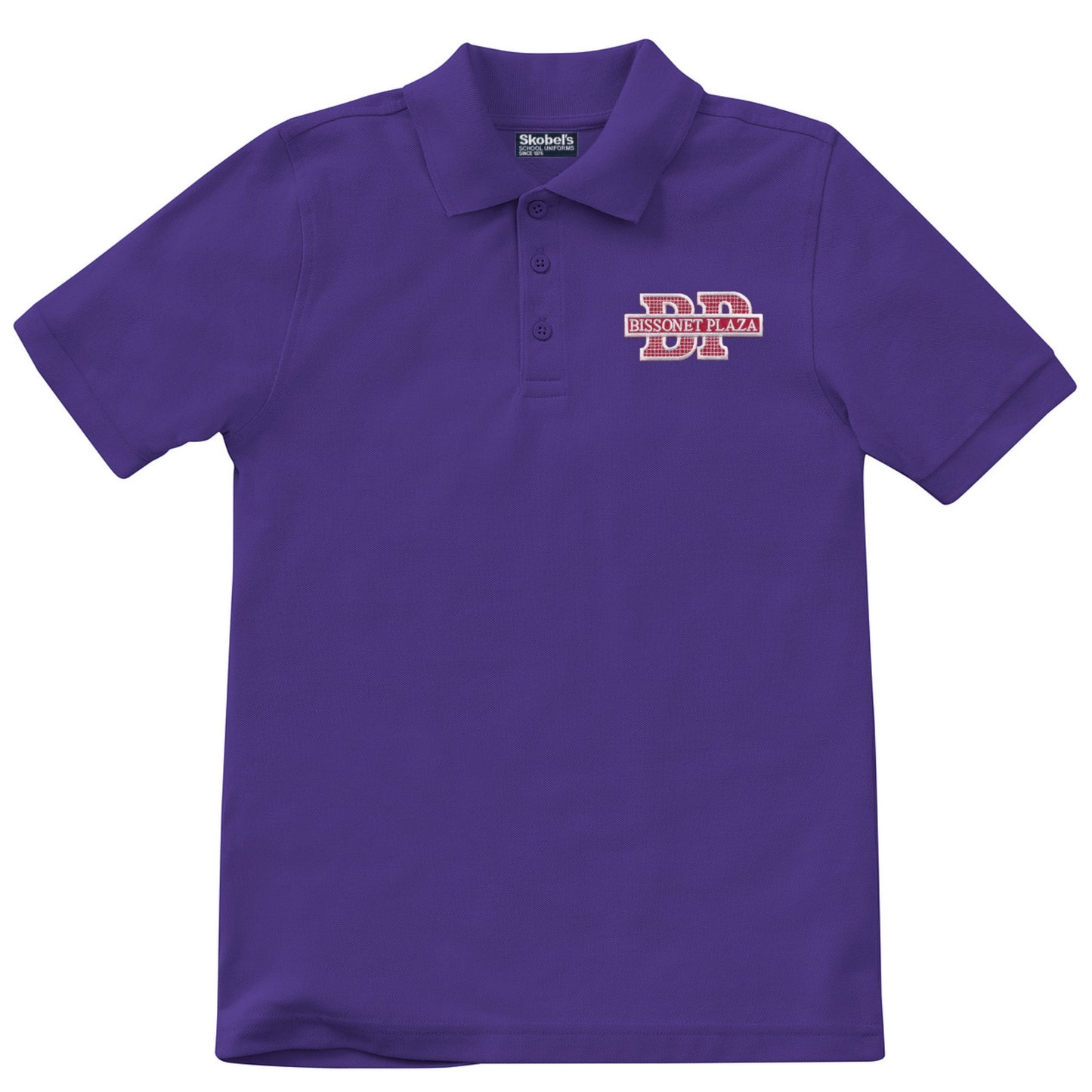 Bissonet Plaza Elementary Polo - Purple