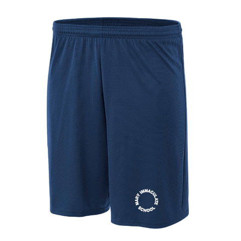 Mary Immaculate School PE Short - Navy