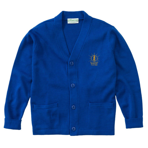 St. Charles Borromeo School Cardigan - Royal - Coming Soon