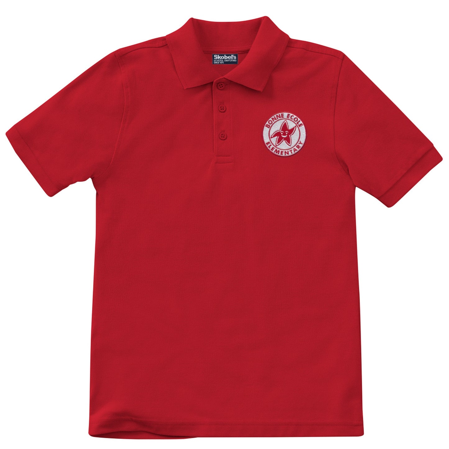 Bonne Ecole Elementary Polo - Red
