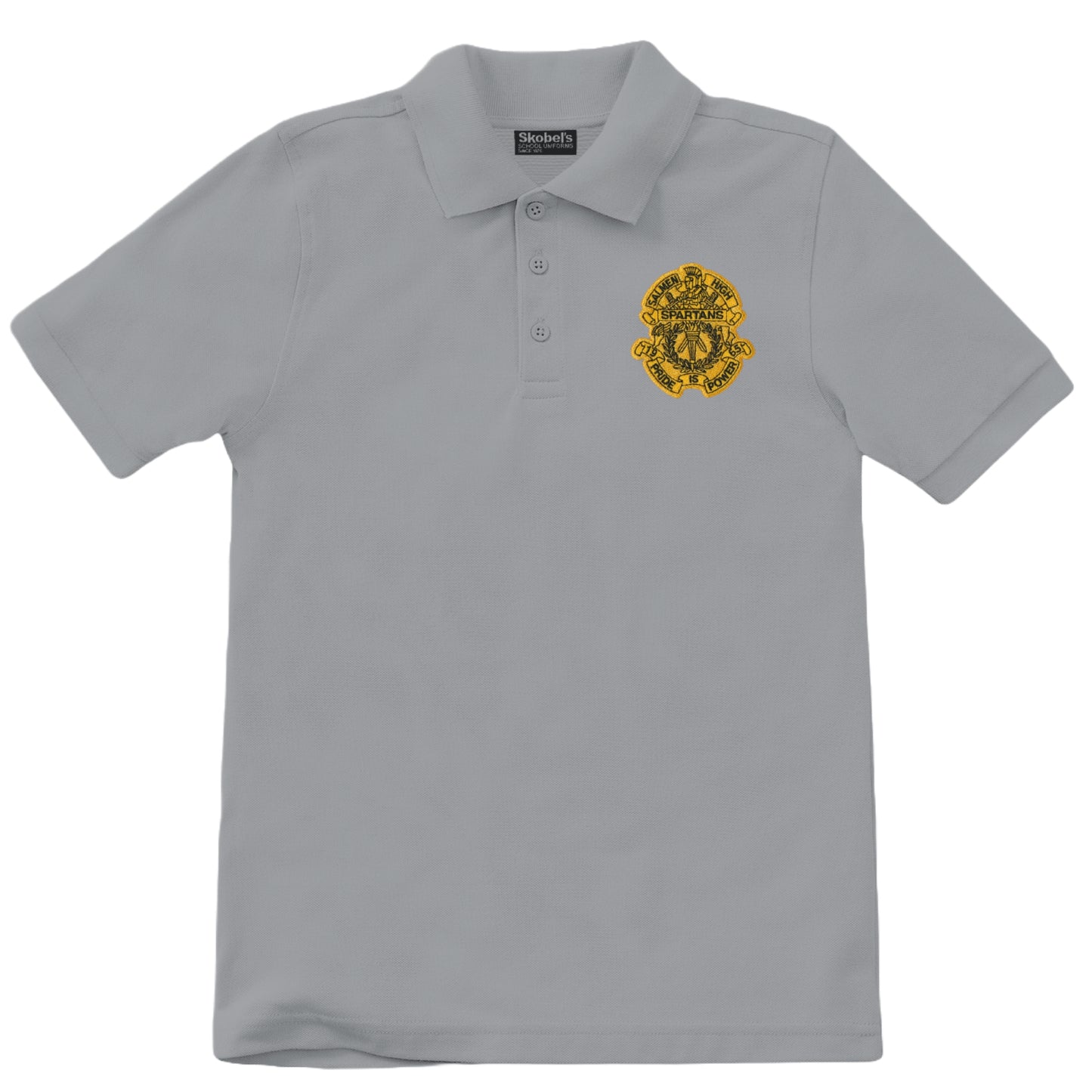 Salmen High School Polo - Grey