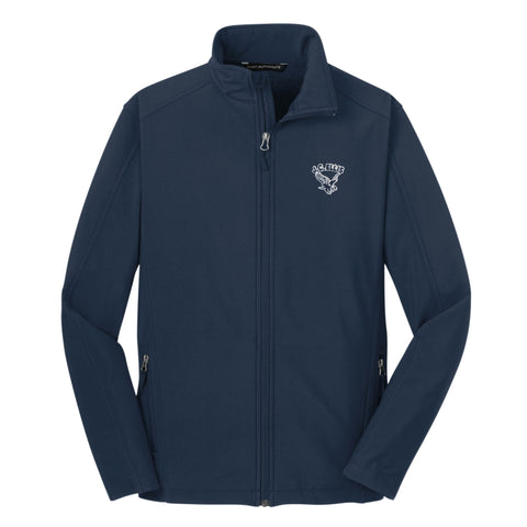 JC Ellis Middle Softshell Jacket - Navy - All Grades