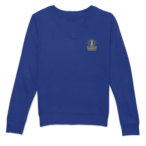 St. Charles Borromeo Pullover - Royal