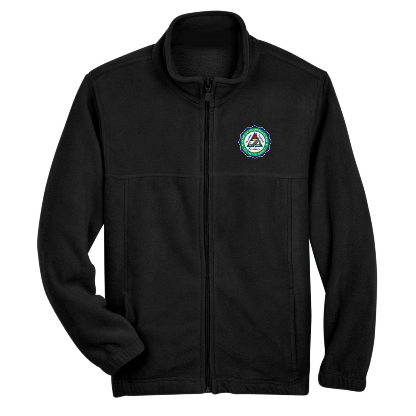 Glendale Adventist Academy Fleece Jacket - Black (Coming Soon)