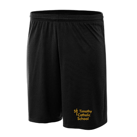 St. Timothy Elementary School PE Short - Black