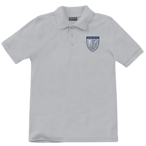 St. Mary of the Assumption School Pique Polo - Grey