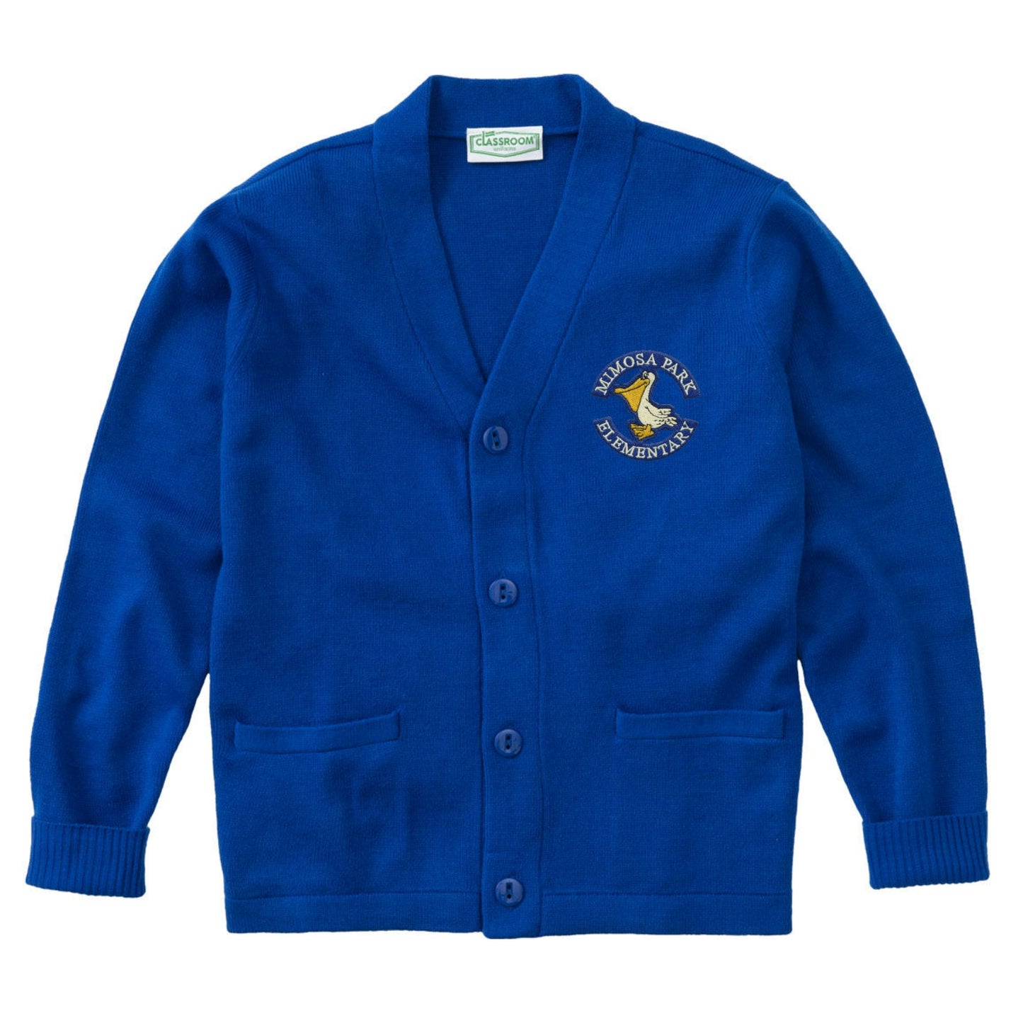Mimosa Park Elementary School Cardigan - Royal