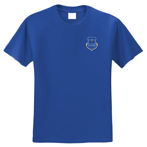 Ascension Lutheran School Tee Shirt - Royal