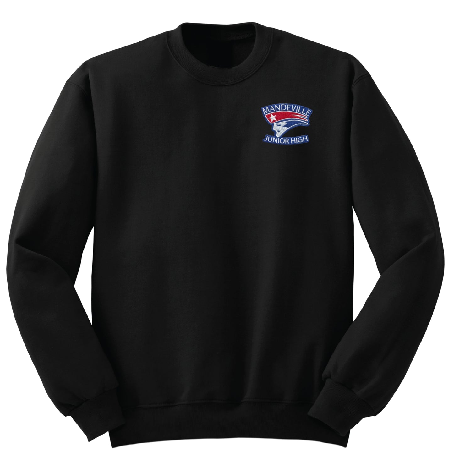 Mandeville Junior High Crew Sweatshirt - Black