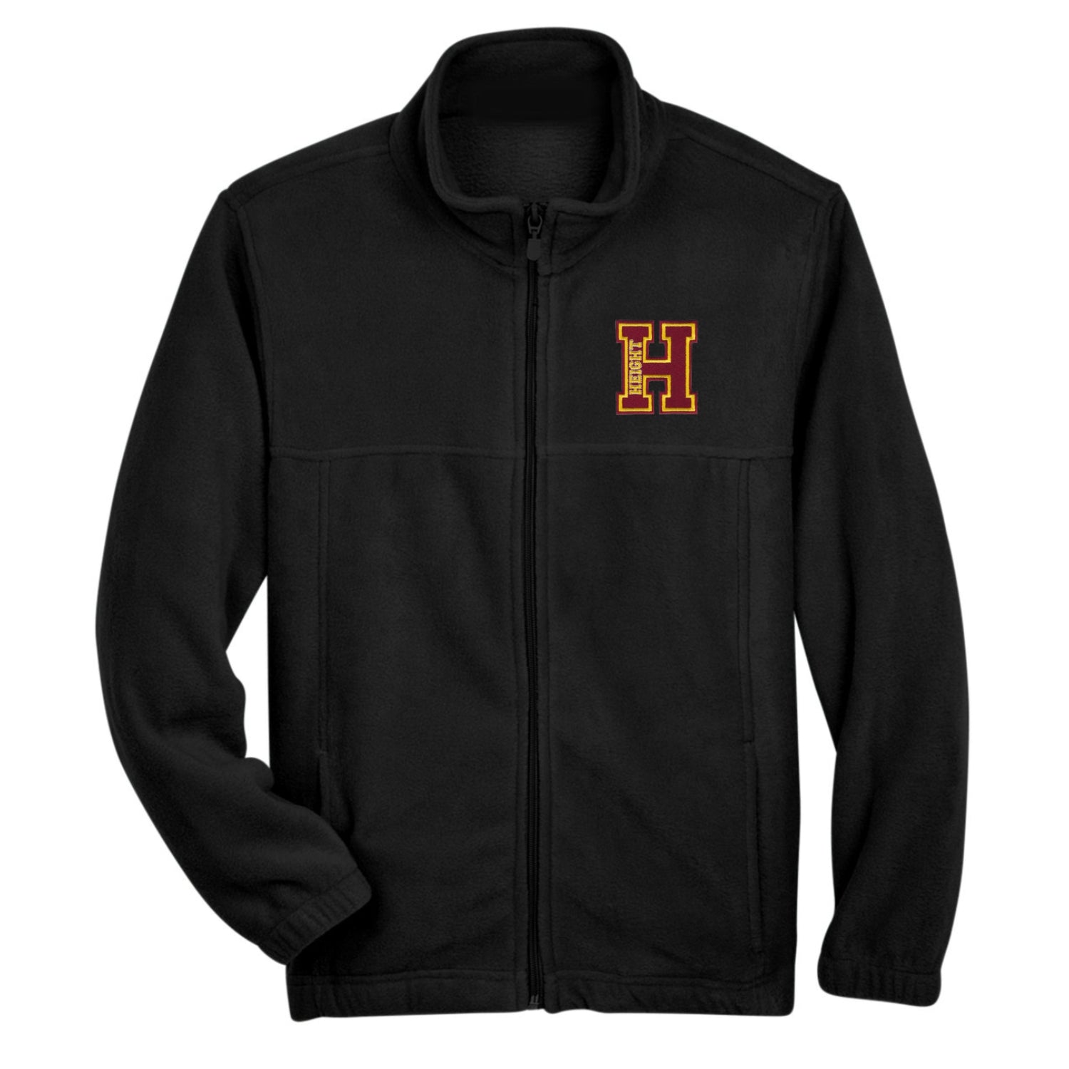 Dorothy Height Charter School Fleece Jacket - Black
