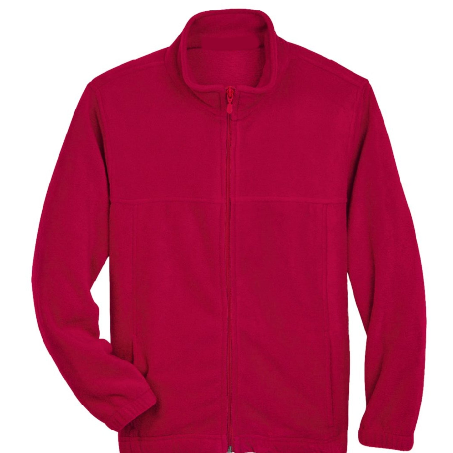 St. Peter Martyr Red Full Zip Fleece Jacket with Logo