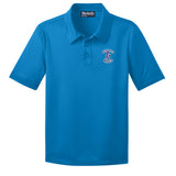 L.H. Marrero Middle Dryfit Polo - Lt. Blue - 8th Grade