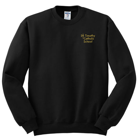 St. Timothy School Crew Sweatshirt - Black - Coming Soon