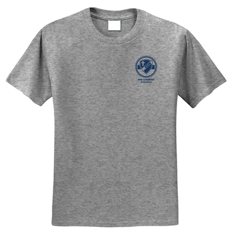 New Covenant Academy PE Shirt - Grey