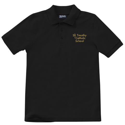 St. Timothy School Polo - Black - Coming Soon