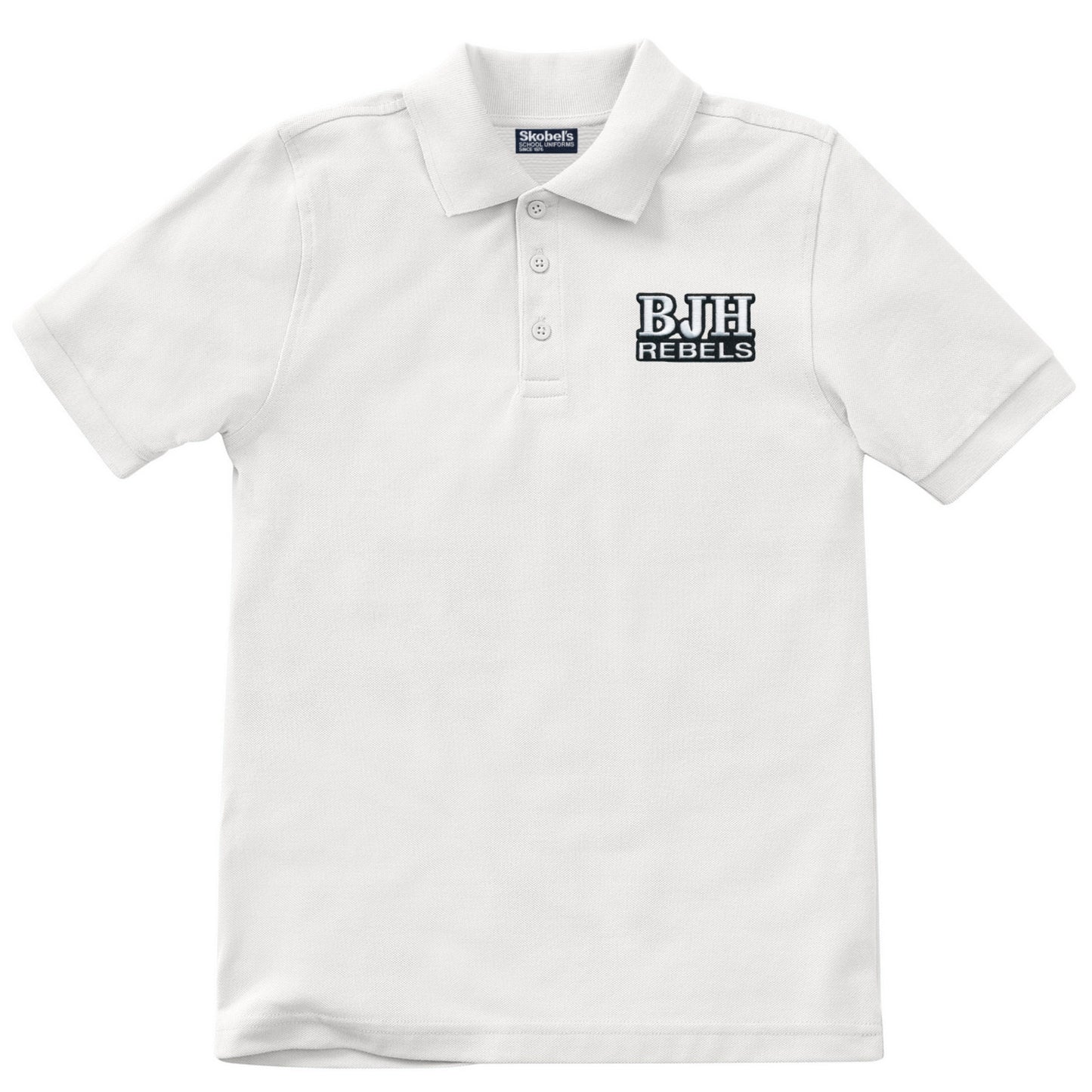 Boyet Junior High Polo - White