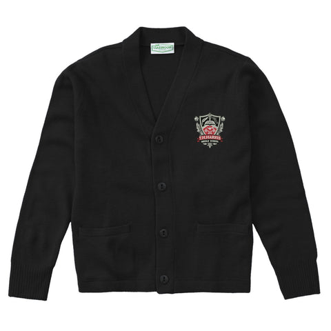 TH Harris Cardigan - Black - All Grades