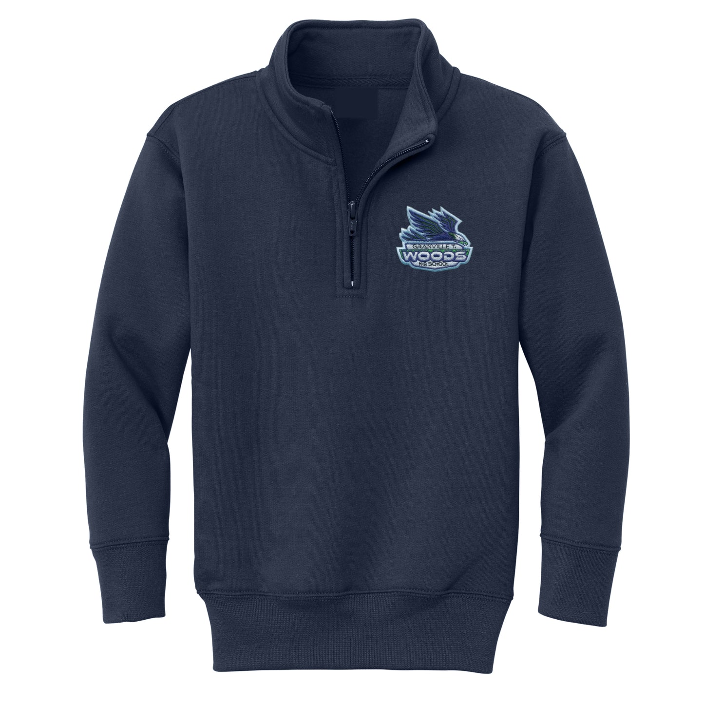 GT Woods 1/4 Zip Sweatshirt - Navy - All Grades