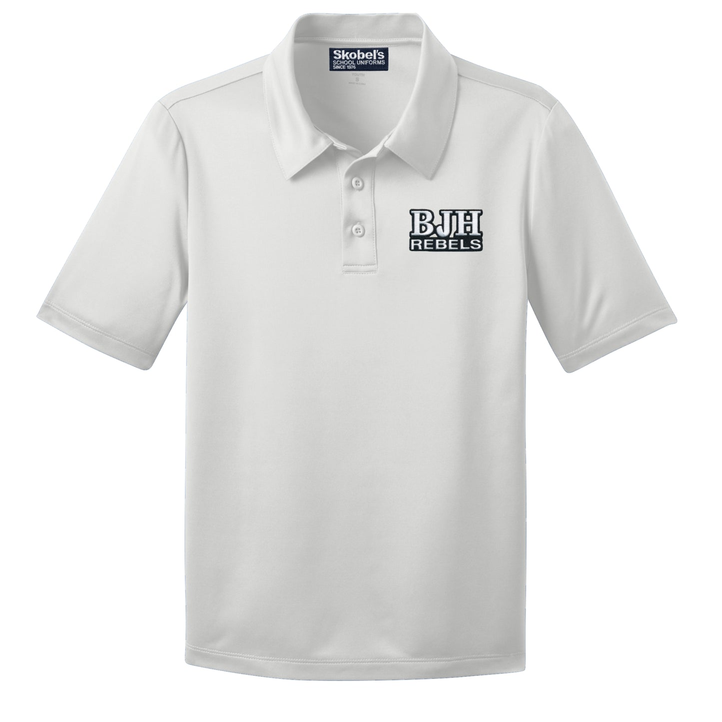 Boyet Junior High Dryfit Polo - White