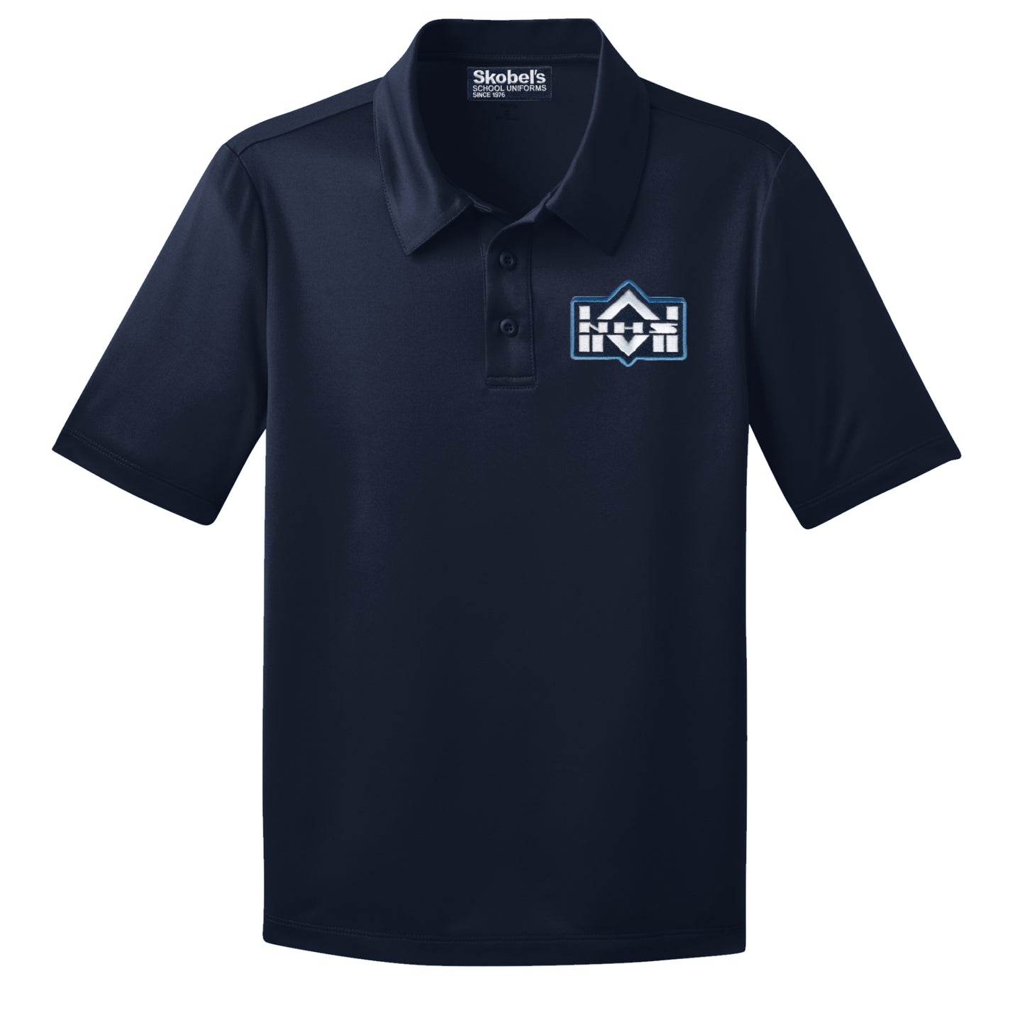 Northshore High School Dryfit Polo - Navy