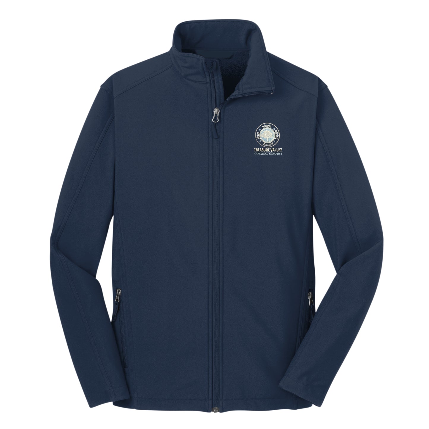 Treasure Valley Classical Academy Softshell Jacket - Navy
