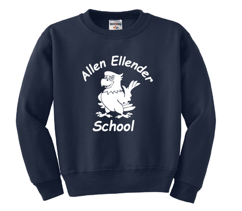 Allen Ellender Full Chest Crew Sweatshirt - Navy - All Grades