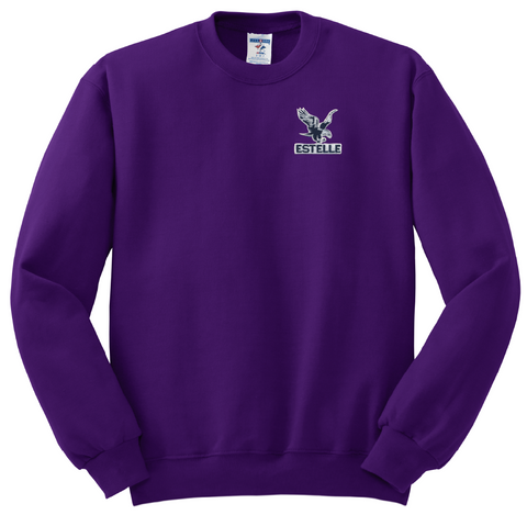 Estelle Crew Sweatshirt - Purple - PreK-K