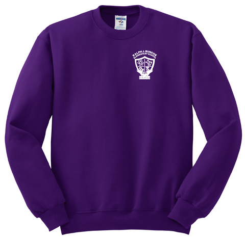 Bunche Crew Sweatshirt - Purple - Pre-K-K