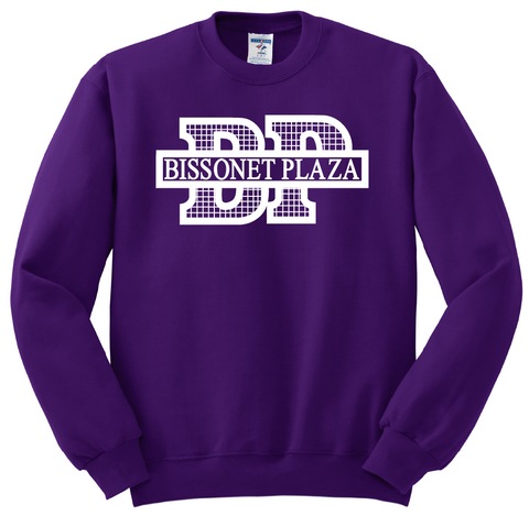 Bissonet Plaza Elementary Crew Sweatshirt - Purple - PreK-K