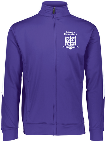 Lincoln Elementary Light Jacket - Purple - PreK-K